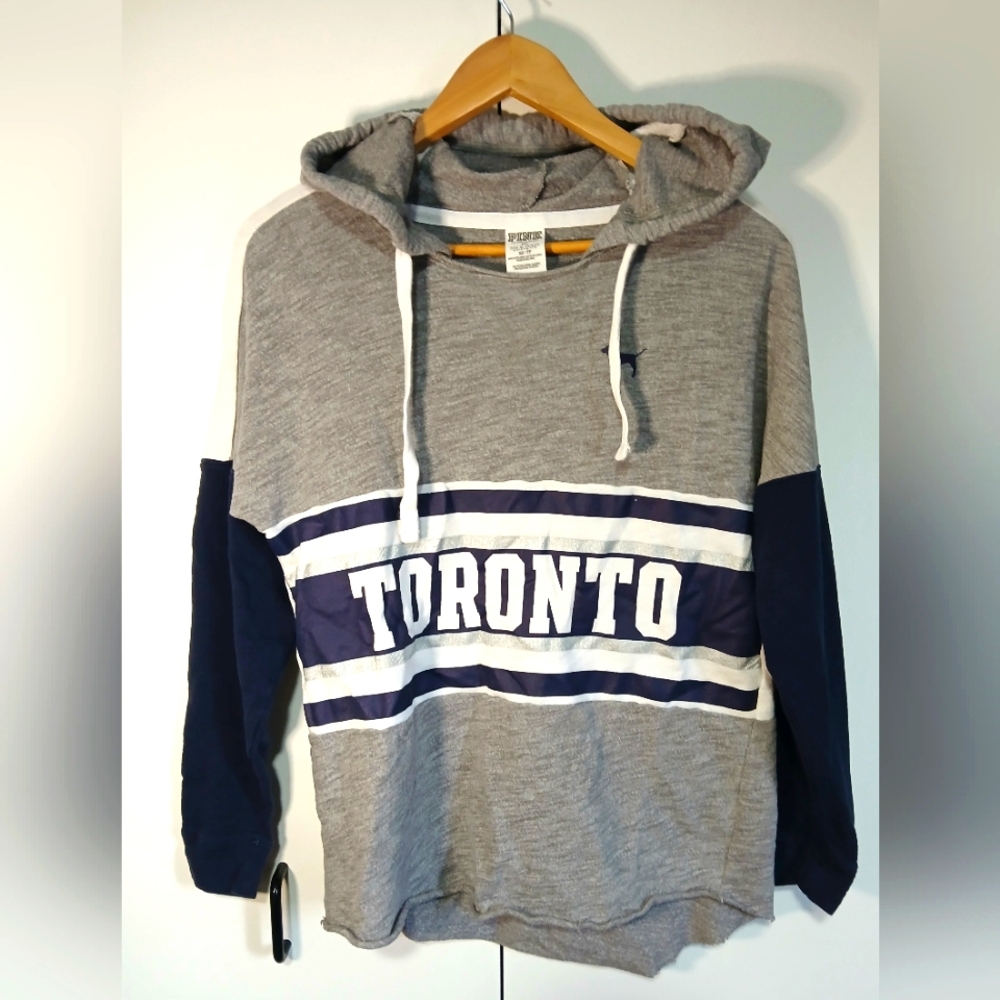 PINK Victoria’s Secret x 5th & Ocean Toronto Hoodie Women’s XS Pullover